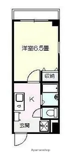 クオリ下総中山【1階】の間取り