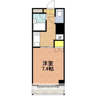 アーネット西船橋【4階】の間取り