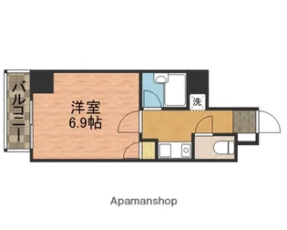 アーネット西船橋【4階】の間取り