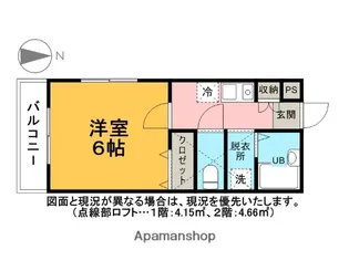 レジデンス南行徳【101号室】の間取り