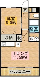 SーFORT船橋塚田【8階】の間取り