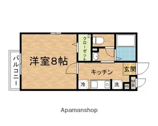 エンゼル【3階】の間取り