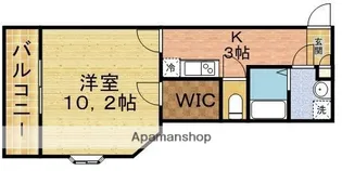 ドミールコート【1階】の間取り