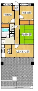 グランリーブル【1階】の間取り