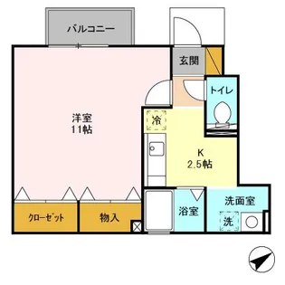 スマートFⅡ【1階】の間取り