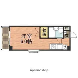 エステート21【2階】の間取り