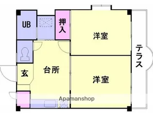 メゾンソフィア【3階】の間取り