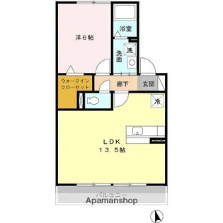 ルッコラ【2階】の間取り