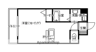 パインタワー【503号室】の間取り