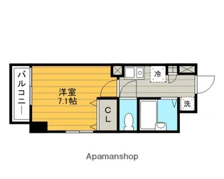 S−FORT本八幡MAIRIE【8階】の間取り