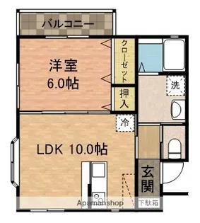 ハートライトⅡ【2階】の間取り