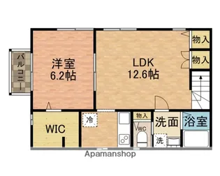 セレッソⅠ【202号室】の間取り