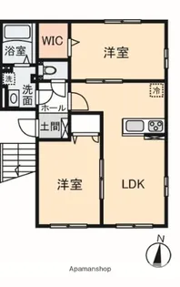 カーサ アリエッタ【3階】の間取り
