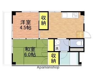 天沼マンション【301号室】の間取り