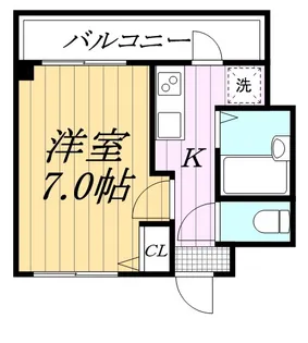 ザ・レジデンス行徳Ⅲ【0602号室】の間取り