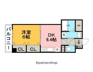 グランドゥール南行徳【1階】の間取り