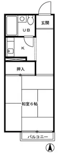 アルカキット葛西【1階】の間取り