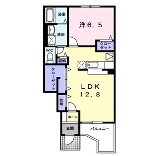 パール・ウィングⅠ【1階】の間取り