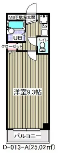 グランピーノ妙典【3階】の間取り