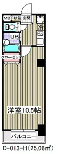 グランピーノ妙典【4階】の間取り