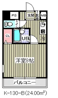 ウェルフェア富浜【1階】の間取り