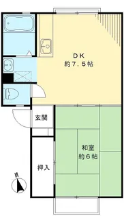 スワローフィールズ【202号室号室】の間取り