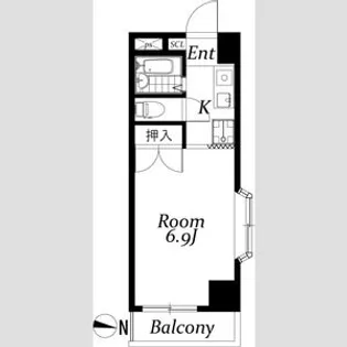 ハイコーポ小泉5.6【2階】の間取り