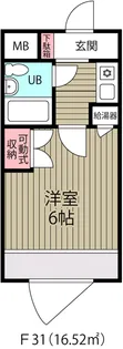 ダイニチ館31【5階】の間取り