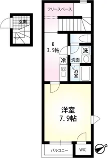 ヴィラセゾン船橋本町【2階】の間取り
