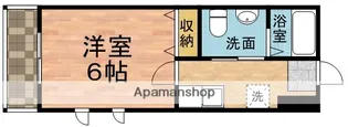 千葉県市川市若宮2丁目【アパート】の間取り