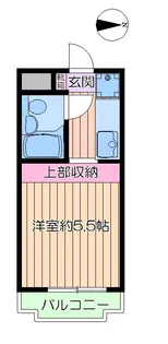 第五セントラルコーポ【2階】の間取り