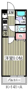 グランビスタ参番館【1階】の間取り