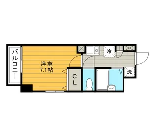 SーFORT本八幡MAIRIE【4階】の間取り