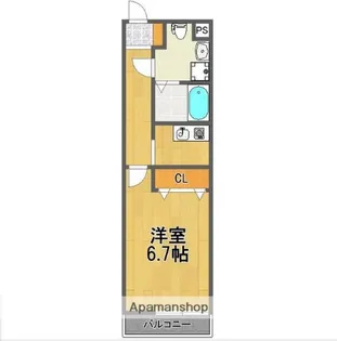 アビリティ弐番館【1階】の間取り