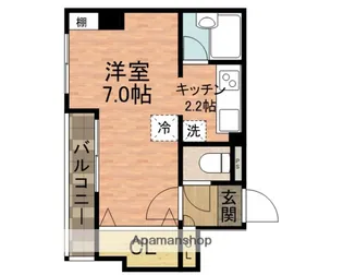 SAP市川【3階】の間取り