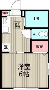 ファミール藤崎【1階】の間取り