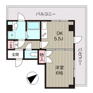 フォーシーズンFY【3階】の間取り