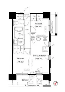 パークアクシス西船橋本郷町【5階】の間取り