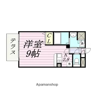ラ・プラージュ【1階】の間取り