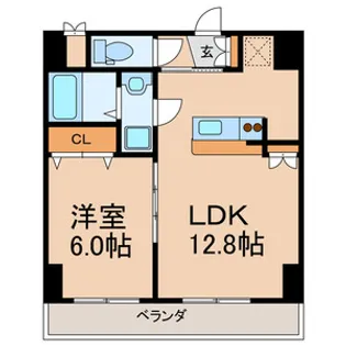 セラピアザ船橋【7階】の間取り