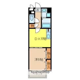 エクスクルーシヴダイゴ【402号室号室】の間取り