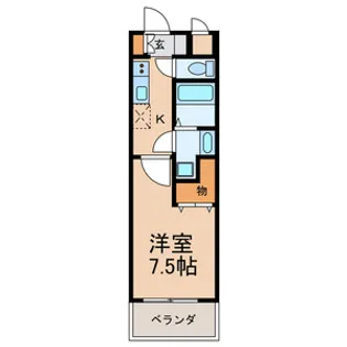 シャリテ 花澤【3階】の間取り