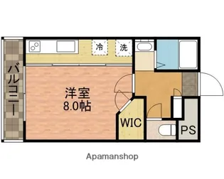 ロジュマン・ブリヤン【3階】の間取り