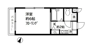 FULL WISE II【2階】の間取り