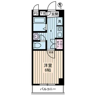 アセンズシティ【8階】の間取り