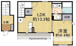 DEAR COURT【202号室】の間取り