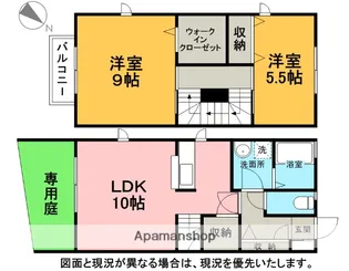 レトアテラス【1階】の間取り
