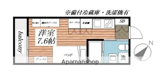 LIGERE南行徳WEST【2階】の間取り