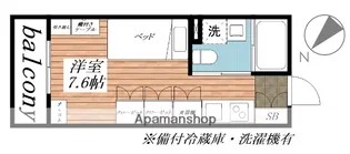 LIGERE南行徳EAST【3階】の間取り