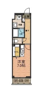 SーFORT船橋海神EAST【2階】の間取り